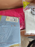 珂萊蒂爾冬季大朵白鵝絨通勤氣質淑女連帽鵝絨羽絨服外套女 艷紫紅 XL 曬單實拍圖