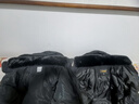 沐銘爾萊羽絨服毛領(lǐng)男單買仿真毛領(lǐng)子通用男士皮衣皮草黑色棉衣服毛呢子大衣仿兔毛假領(lǐng) 普通毛領(lǐng)【黑色】 曬單實拍圖