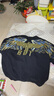 BOY LONDON【孔雀之翎】男女重工刺繡寬松潮牌圓領(lǐng)套頭衛衣N03009 藍色 L 曬單實(shí)拍圖