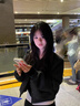 派吉鯊灰色短款棒球服外套女秋季巴恩風(fēng)正肩夾克小個(gè)子毛呢衛(wèi)衣 深灰色【短款棒球服】 S 80-100 曬單實(shí)拍圖
