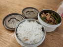 JCZS德國品質(zhì)保溫飯盒袋便攜上班族小時長保溫便當(dāng)盒多層保溫桶 【304】三層+送保溫袋（贈折疊 曬單實拍圖