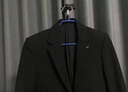 羅蒙旗艦店高檔定制休閑西服套裝男士正裝春秋商務(wù)小西裝結婚禮服外套 黑色單西服 4XL 碼(推薦170-200斤) 曬單實(shí)拍圖