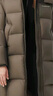坦博爾羽絨服女中長款冬季羽絨服加厚曠野美拉德520850Z 淺霧棕 160  曬單實拍圖