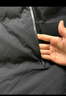 李寧防潑水短羽絨服男秋冬季防風(fēng)透濕寬松百搭撞色80%鴨絨立領(lǐng)外套 黑色-6 XL 曬單實(shí)拍圖