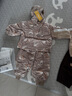 巴拉巴拉兒童套裝男女童冬裝棉服兩件套洋氣時(shí)尚萌趣舒適 駝色50114 80cm 曬單實(shí)拍圖