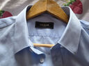 雅戈爾（YOUNGOR）長(cháng)袖襯衫男免燙襯衫全棉面料舒適透氣抗皺易打理襯衫 VLTP129811IFY淺藍 41 曬單實(shí)拍圖