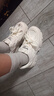 歐貨復(fù)古老爹鞋女學(xué)生新款潮ins炸街鞋子女厚底增高小個(gè)子運(yùn)動鞋 米白色 37 曬單實(shí)拍圖