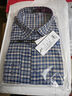 杉杉【純棉磨毛】長(cháng)袖襯衫男士2026春季新款休閑商務(wù)格子中年全棉襯衣 FQC231L856877長(cháng)袖 43 （推薦86-92kg） 曬單實(shí)拍圖
