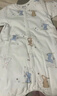 翹腳鴨 嬰兒衣服新生兒連體衣睡袋夾棉秋冬季滿(mǎn)月寶寶貼身睡袍春秋款 親親兔 （三層夾棉） 66cm （建議拍大一碼） 曬單實(shí)拍圖