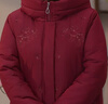 大唐夫人中老年人棉襖女奶奶冬裝棉衣媽媽加絨加厚棉服外套老人太太衣服 曬單實(shí)拍圖