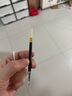 愛好（AIHAO）桶裝按動筆芯0.5mm中性筆芯ST筆頭速干簽字刷題筆芯  DZ1410 【CS頭】黑色30支 曬單實拍圖