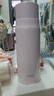 膳魔師（THERMOS）保溫杯升級材質(zhì)316L不銹鋼便攜小容量保溫瓶FFM-370S 370ml 星沙粉(LP) 370ml 曬單實(shí)拍圖
