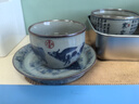 老陶泥青花開(kāi)片五牛小缸杯景德鎮(zhèn)陶瓷主人杯單杯復(fù)古茶杯品茗杯子 五牛小缸杯 曬單實(shí)拍圖