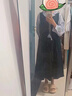 伊離姿法式感背帶連衣裙子女開春2025新款早春季長裙穿搭配一整套裝 襯衫+連衣裙【套裝】一整套入冬 M 45/55kg 曬單實(shí)拍圖