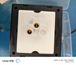 國際電工86型家用墻壁暗裝LED輕點開關(guān)插座白色鋼化玻璃面板一開雙控五孔 一開單控(加厚玻璃面板) 曬單實拍圖