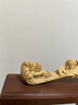 莫尼森  MOREISAN 黃楊木實木雕刻如意擺件年年有余新中式客廳裝飾工藝品喬遷禮物 蓮年有余如意(大號) 25*5.5*6cm 曬單實拍圖