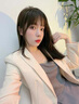 clotho Rennie品牌女裝小西裝女2025春秋新款韓版氣質通勤小個子修身西服外套 米白色 M 曬單實拍圖