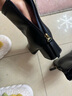 星期六短靴女粗跟高跟靴2025秋季新款時(shí)尚百搭加絨瘦瘦靴 黑色 37 (235mm) 標準碼 曬單實(shí)拍圖