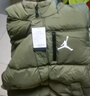 NIKE JORDAN 耐克AJ童裝男女童羽絨服【90%含絨量】冬季兒童外套 常青藤綠【90%含絨量】 160 /80 【建議身高158-170cm】 曬單實(shí)拍圖