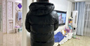 高梵黑金鵝絨服先鋒4.0五格羽絨服2024新款男女同款短款冬季外套 黑色 3XL 曬單實拍圖