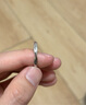 周大生校園愛情純銀星河醉夢情侶對戒開口小眾指環(huán)戒指送女友生日禮物 情侶對戒（ 曬單實拍圖