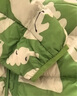 迷你巴拉兒童羽絨服男女童厚款保暖連帽棉服防風(fēng)保暖羽絨外套【防水透濕】 綠白色調 120 cm 曬單實(shí)拍圖