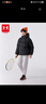 安德瑪（Under Armour）男童短款羽絨服2024秋冬連帽保暖羽絨外套244106502 曬單實拍圖