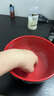 墨凜防摔密胺仿瓷餛飩碗日式拉面碗米線(xiàn)湯面碗食堂飯店大碗塑料黑紅碗 羅漢碗8寸 曬單實(shí)拍圖