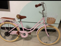 鳳凰兒童自行車(chē)兒童單車(chē)小學(xué)生兒童自行車(chē)6-10歲女孩自行車(chē)?guó)P凰自行車(chē) 20寸粉丨輻條輪+車(chē)筐+后座+禮包 曬單實(shí)拍圖