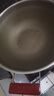 辣小娘雙耳炒鍋不粘鍋無涂層加大容量304不銹鋼鈦鋼炒菜鍋電磁爐燃氣灶 大炒鍋+蘑菇鏟+防燙鍋耳 36cm 曬單實拍圖
