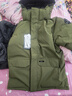 君羽羽絨服男新款戶外加厚白鵝絨服800蓬防風(fēng)保暖白鵝絨夾克H52217 墨綠 L （推薦141-160斤） 曬單實拍圖