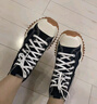 匡威（Converse）官方Run Star Motion高幫未來電波厚底鞋黑色171545C 171545C 40 曬單實拍圖