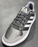 adidas GAMETALKER簡(jiǎn)約休閑低幫籃球運動(dòng)板鞋男女阿迪達斯官方 白色/黑色/灰色 42 曬單實(shí)拍圖