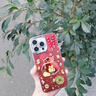 巴蒂尼 紅色金幣福袋適用iPhone16手機(jī)殼蘋(píng)果15promax全包防摔14pro新年款13高級(jí)感12硅膠11創(chuàng)意情侶 紅底福袋+紅福袋公仔組合 iPhone 16 曬單實(shí)拍圖