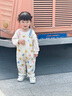 幼歌（YOUGE）【有機云朵衛(wèi)衣】可愛小兔刺繡休閑百搭上衣愛心衛(wèi)衣 炒米 80 cm 曬單實拍圖