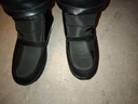 冬琪東北加厚款棉鞋男士冬季加絨保暖雪地靴中老年人高幫防滑雪地女鞋 D18*短筒男黑色 加絨 44 (270mm) 曬單實(shí)拍圖