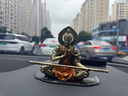 爵世皇庭純銅斗戰(zhàn)勝佛孫悟空美猴王齊天大圣車上裝飾中控臺車內飾品擺件 【純銅】斗戰(zhàn)勝佛 曬單實拍圖