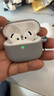 優(yōu)思頓airpods4保護套液態(tài)硅膠一體式蘋(píng)果耳機殼i帶掛繩airpod軟殼適用二代四藍牙第三代airpods3 【星空白+長(cháng)繩】液態(tài)硅膠軟殼+自帶防塵塞 蘋(píng)果 AirPods 3 曬單實(shí)拍圖
