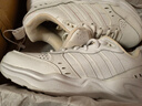 阿迪達(dá)斯 （adidas）官方艦店女鞋運(yùn)動(dòng)鞋 秋季新款子時(shí)尚皮面休閑鞋運(yùn)動(dòng)跑步鞋老爹鞋 白色/淡粉/尺碼偏大半碼 36 曬單實(shí)拍圖