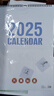 諾爾佳 2025年大號簡約日歷本2026年掛歷工作記事月歷大格子計劃備忘本加厚手撕翻頁掛墻歷年歷表 2025年6月-2026年12月A3大號大字款掛歷 曬單實拍圖