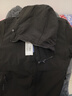 羅蒙（ROMON）棉服男冬季加絨加厚爸爸裝棉衣襖商務(wù)休閑保暖外套68-2 黑色 2XL 曬單實(shí)拍圖