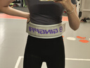 GINGPAI SPORT健身腰帶男深蹲硬拉護腰帶女護腕輔助力帶專業(yè)訓練收腹加壓束腰帶 灰紫色【進階款】 M（適合腰圍72-82cm） 曬單實拍圖
