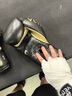 VENUM 3.0 BOXING毒液巨人拳擊手套散打拳套專(zhuān)業(yè)訓練泰拳MMA格斗真皮 黑金 14OZ 曬單實(shí)拍圖