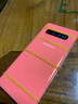 適用三星s10適配后蓋s10+玻璃后殼s10e陶瓷電池蓋后殼G9750外殼5G s10熱力橙后蓋+帶原廠(chǎng)背膠+送工 曬單實(shí)拍圖