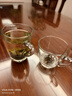 鷗欣 進(jìn)口玻璃茶杯耐熱帶把泡茶杯家用待客水杯加厚大容量喝綠茶杯 肯雅把杯245ml【六只盒裝】 曬單實(shí)拍圖
