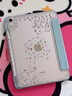 閃魔（SmartDevil）適用ipad air6/5/4保護套防彎pro2024保護殼11/13英寸帶筆槽10.9透明亞克力10/9/8保護殼抗摔套 高透灰|配膜【輕薄裸機+防彎抗摔+帶筆槽】 iP 曬單實拍圖