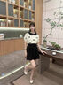 卓詩(shī)尼軟底瑪麗珍鞋女2025年秋秋季新款珍珠蝴蝶結(jié)學(xué)院風(fēng)皮鞋配裙子單鞋 黑色 37 曬單實(shí)拍圖