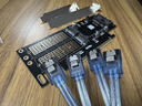 CY M2 NVMe NGFF轉PCI-E三合一擴展轉接卡B+M Key mSATA三盤(pán)版 曬單實(shí)拍圖