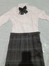 妙奕嘉jk套裝jk制服520禮物jk制服套jk制服學(xué)院風(fēng)JK制服JK百褶裙jk襯衫 白色長(cháng)袖+碳灰短裙+領(lǐng)結【套裝】 L 曬單實(shí)拍圖