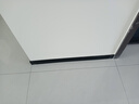 鋁合金踢腳線(xiàn)弧形極窄簡(jiǎn)約超薄地腳線(xiàn)卡扣4公分踢腳板5/6cm腳踢線(xiàn) 60米弧形款套餐+送配件+底座 6厘米寬 曬單實(shí)拍圖
